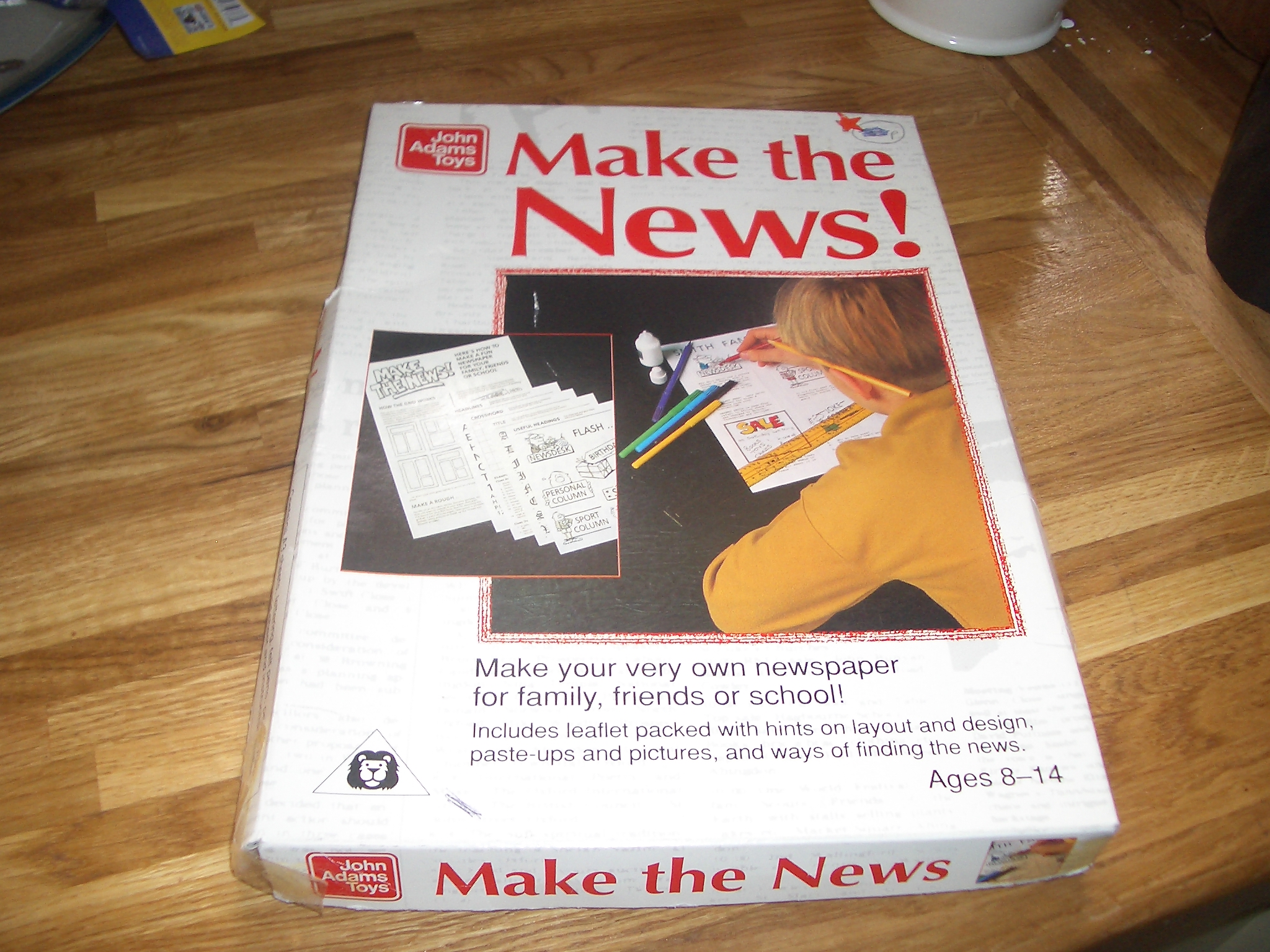 Make the News newspaper kit