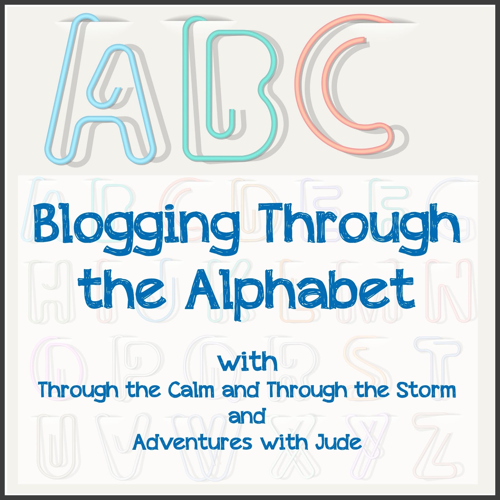 Blogging Through the Alphabet” style=
