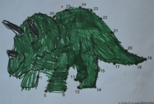 dinosaur unit study-triceratops-maths 3