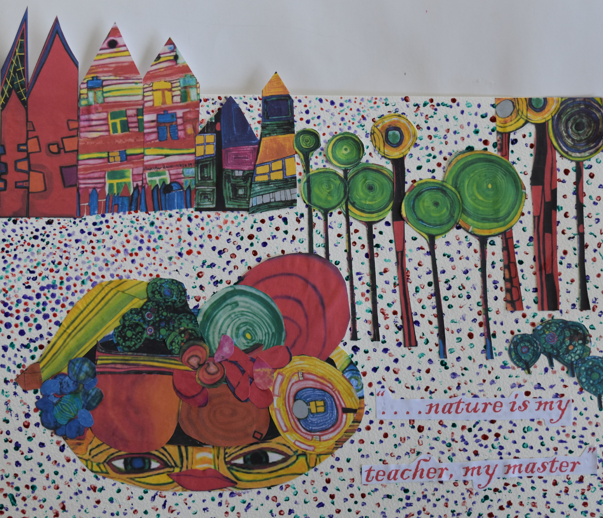 Hundertwasser Art Study