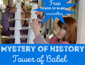 Mystery of History: Lesson Eight – The Tower of Babel