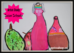 Art Lab for Kids: Susan Schwake Artist Study – Large Scale Ink Drawing
