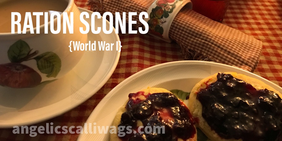 Ration Scones {World War 1}