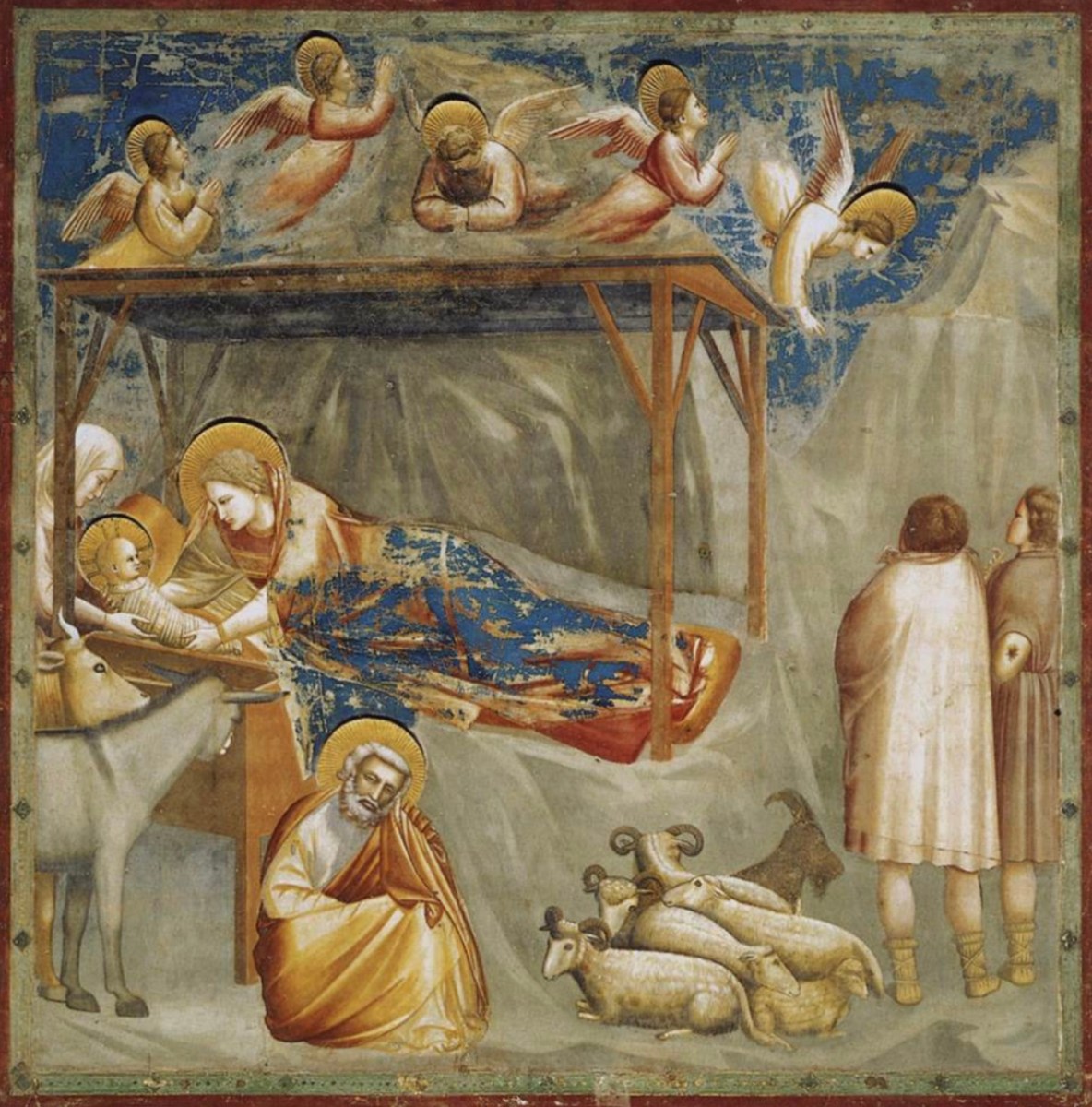 Giotto Nativity fresco