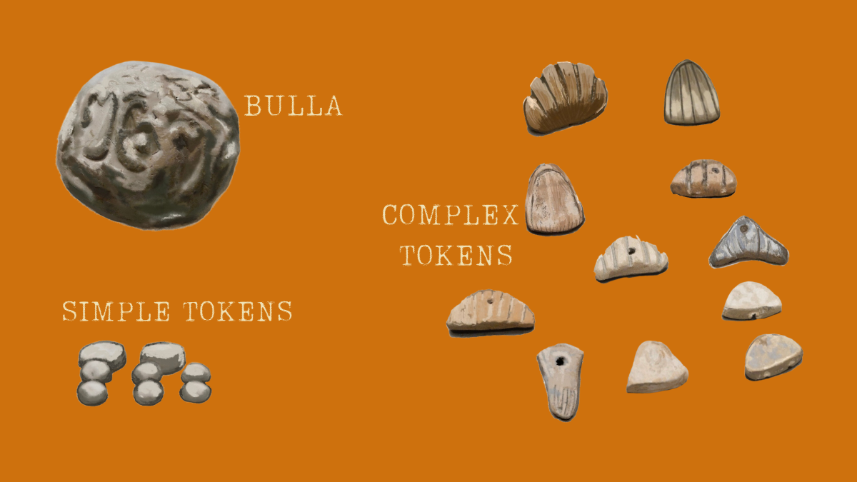 A bulla, complex tokens and simple tokens